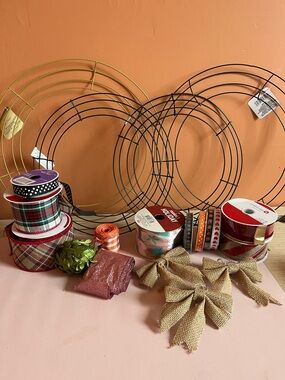 Wreath-Making Supply Bundle: 20 items
